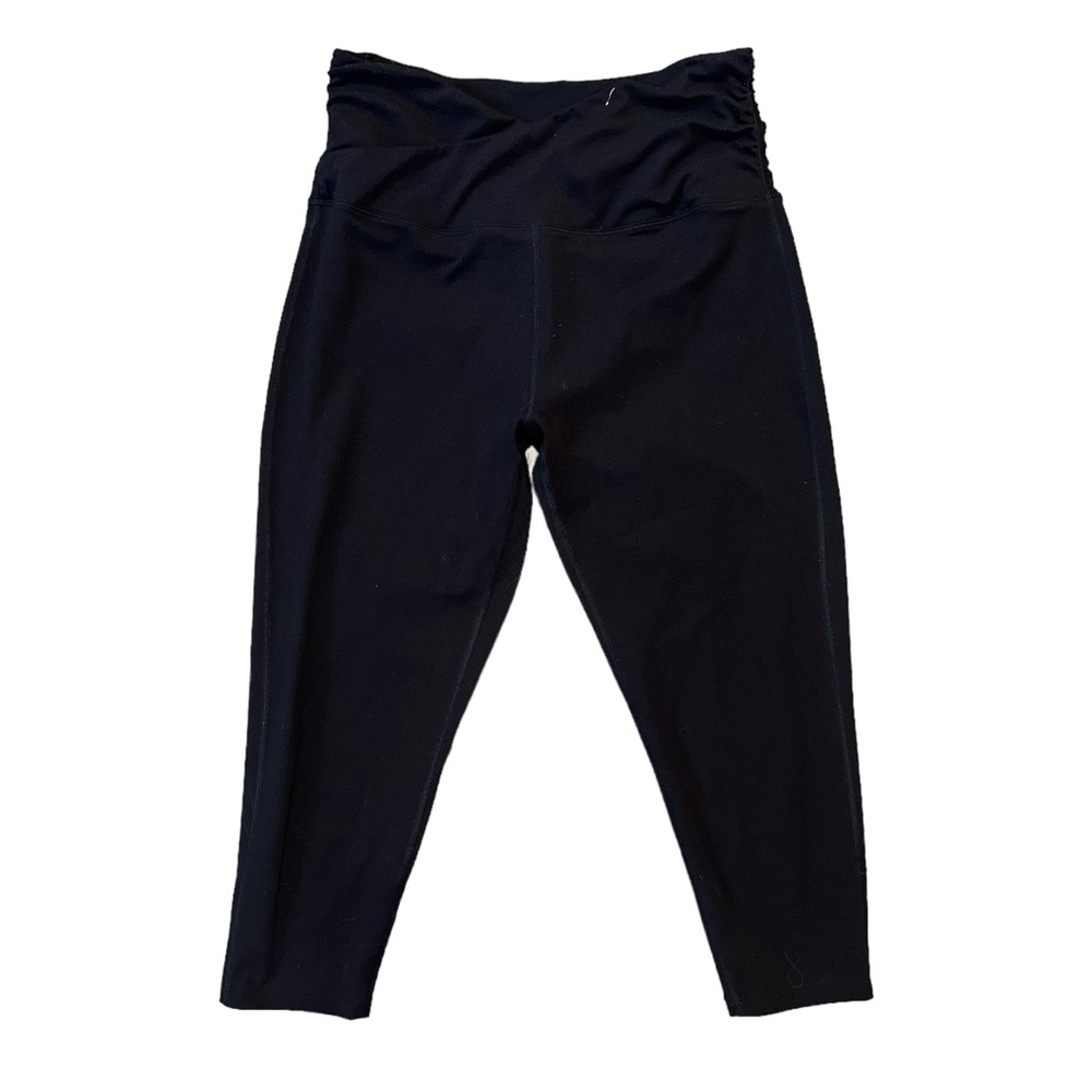 Criss Cross High Waist Black Leggings Yoga Pants